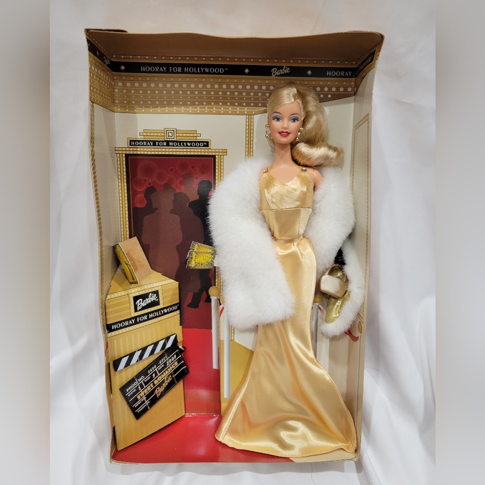 Hooray for Hollywood Barbie Doll 2002 Special Edition Mattel 56901 New In Box